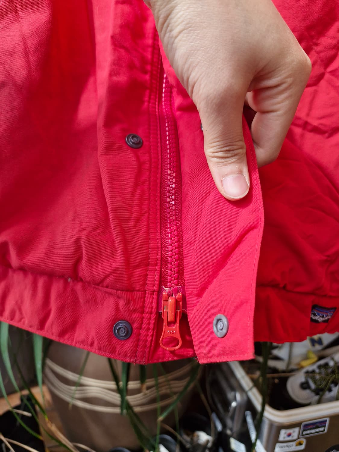 Z-487 파타고니아 쉘드 신칠라 봄버 웜업 자켓  상품이미지5