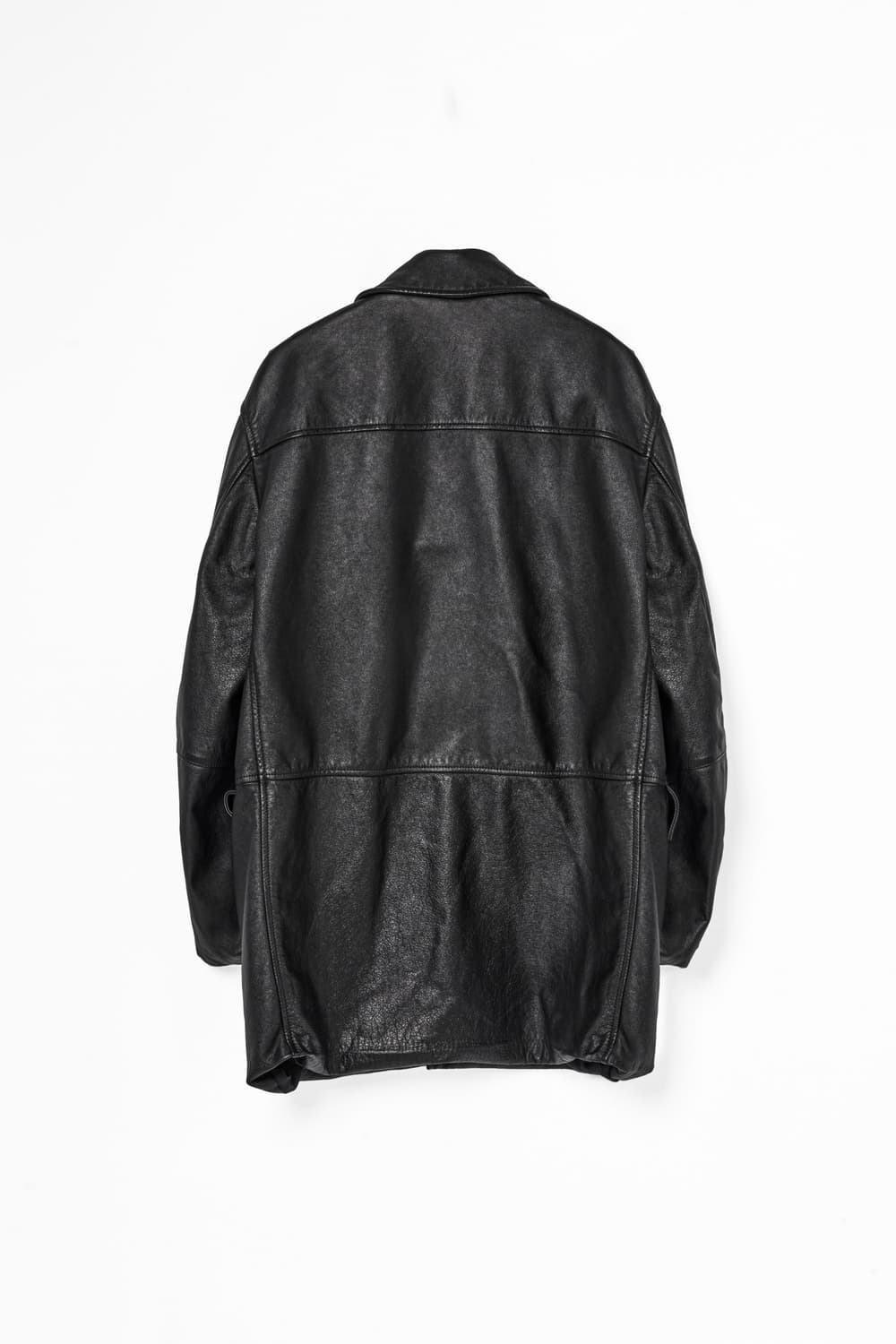 이얼즈어고 워시드 레더 카코트 L사이즈 판매 상품이미지2