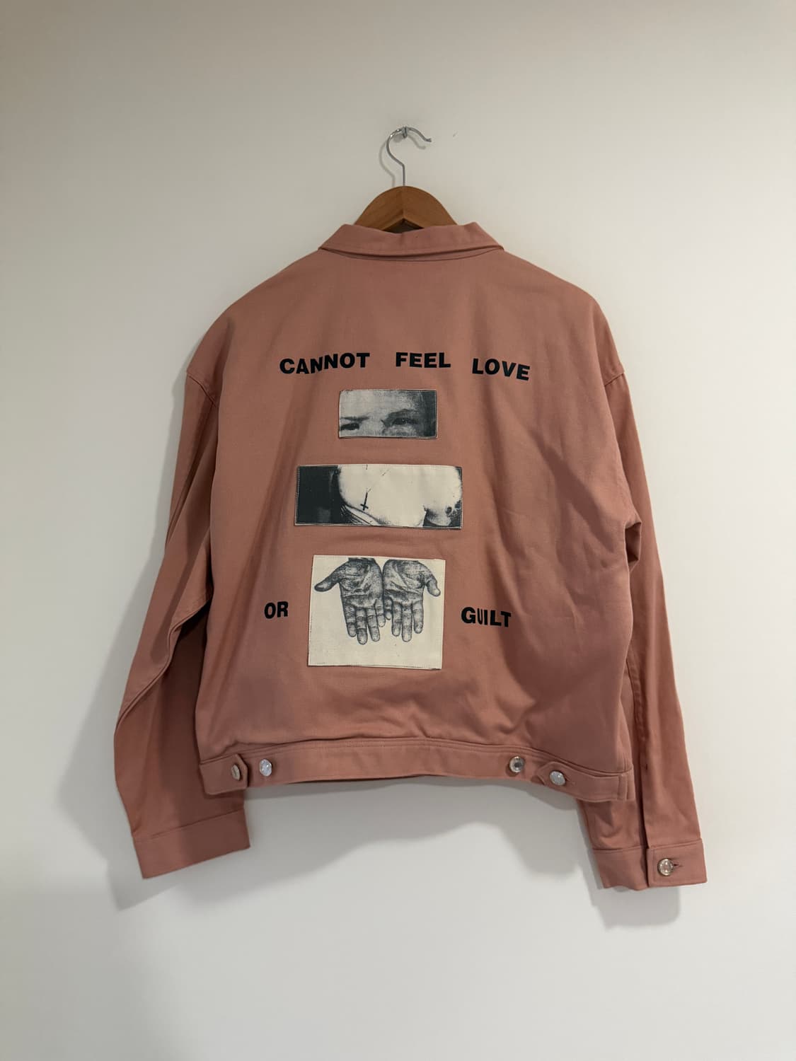 앙팡리쉬데프리메 핑크 데님 자켓 상품이미지4