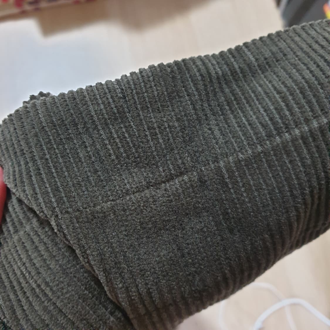 [M] 도큐먼트 코듀로이 50's 밀리터리 트라우저 카키 document 상품이미지10