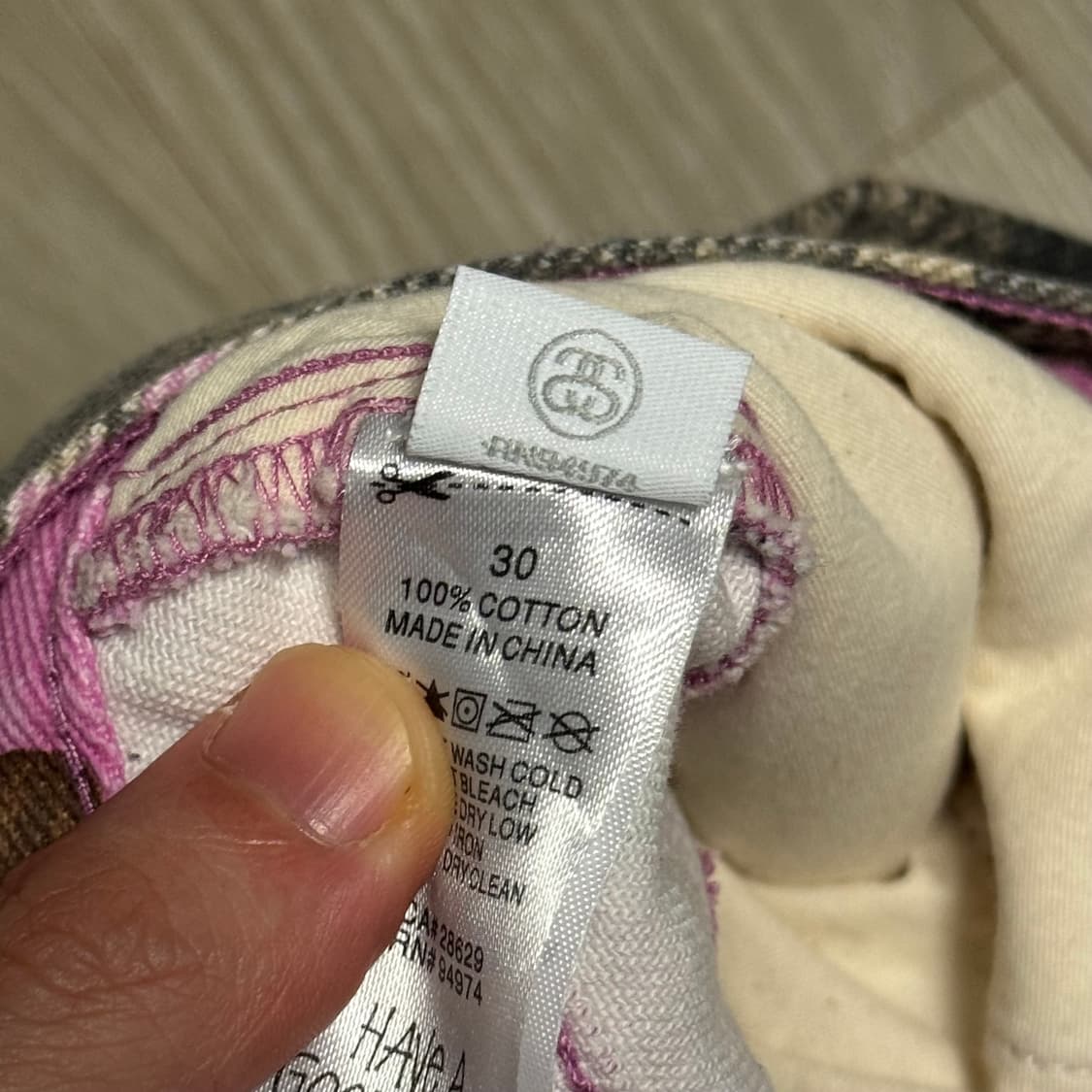 Stussy Big Ol' Jean 핑크 리얼트리팬츠 상품이미지7