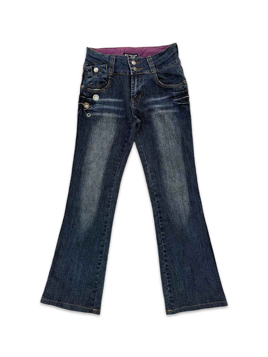 빈티지 Haphazard 데님 부츠컷 팬츠 상품이미지1