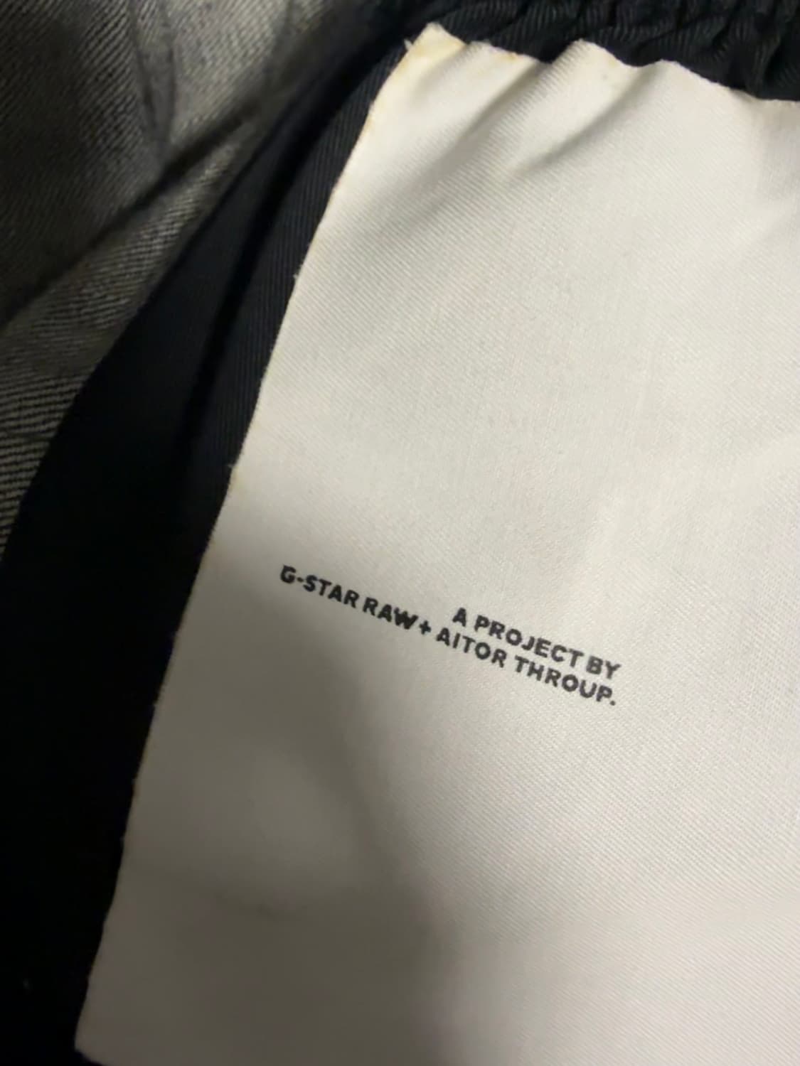 g star raw x aitor throup 콜라보 데님 자켓  상품이미지4