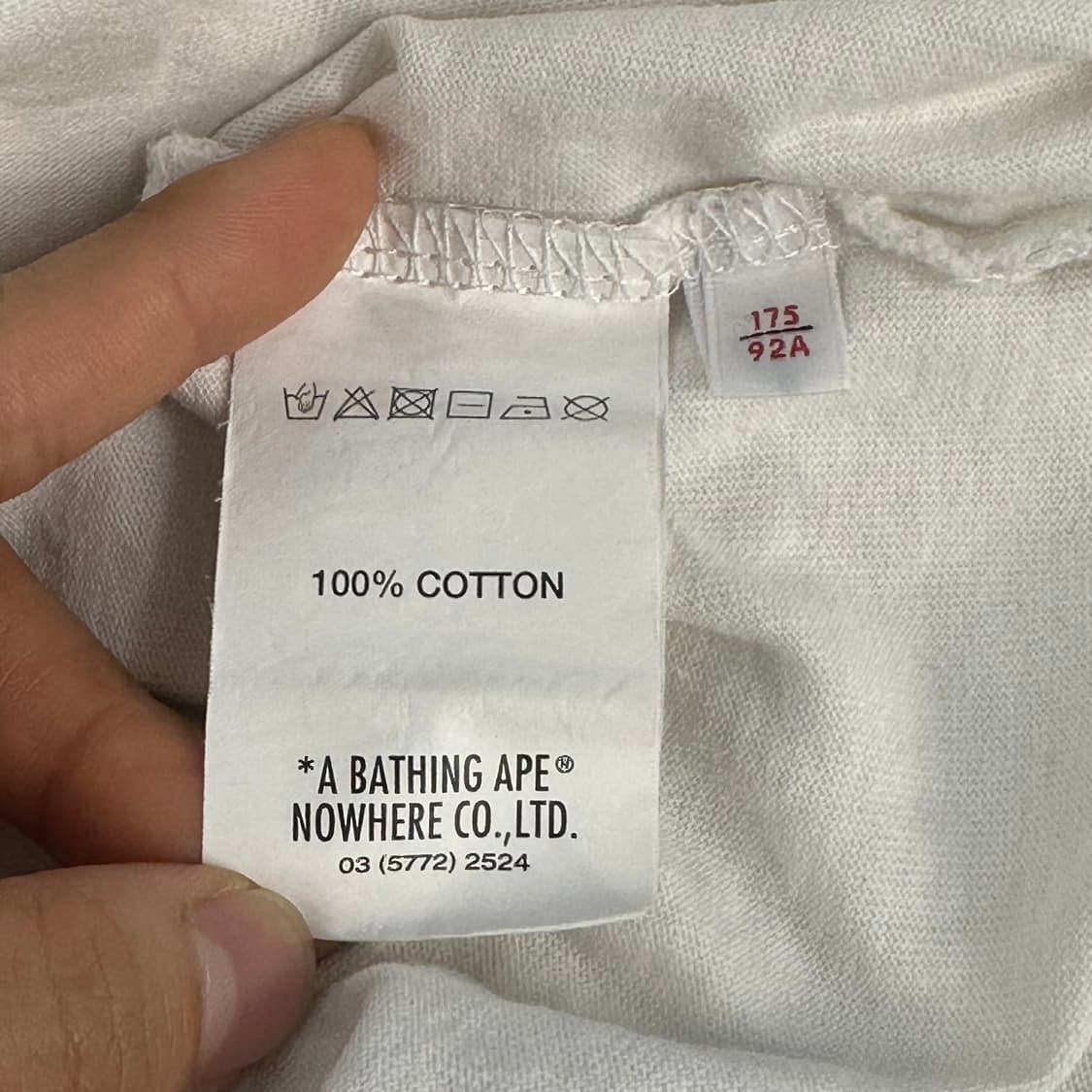 BAPE 베이프 반팔 티셔츠 (M) 상품이미지9