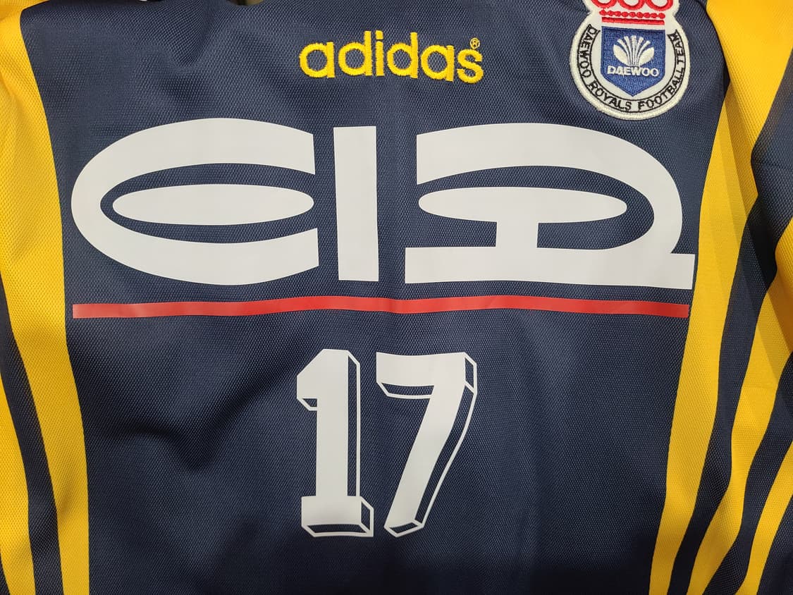 부산대우로얄즈 올드레플 축구져지 상품이미지5