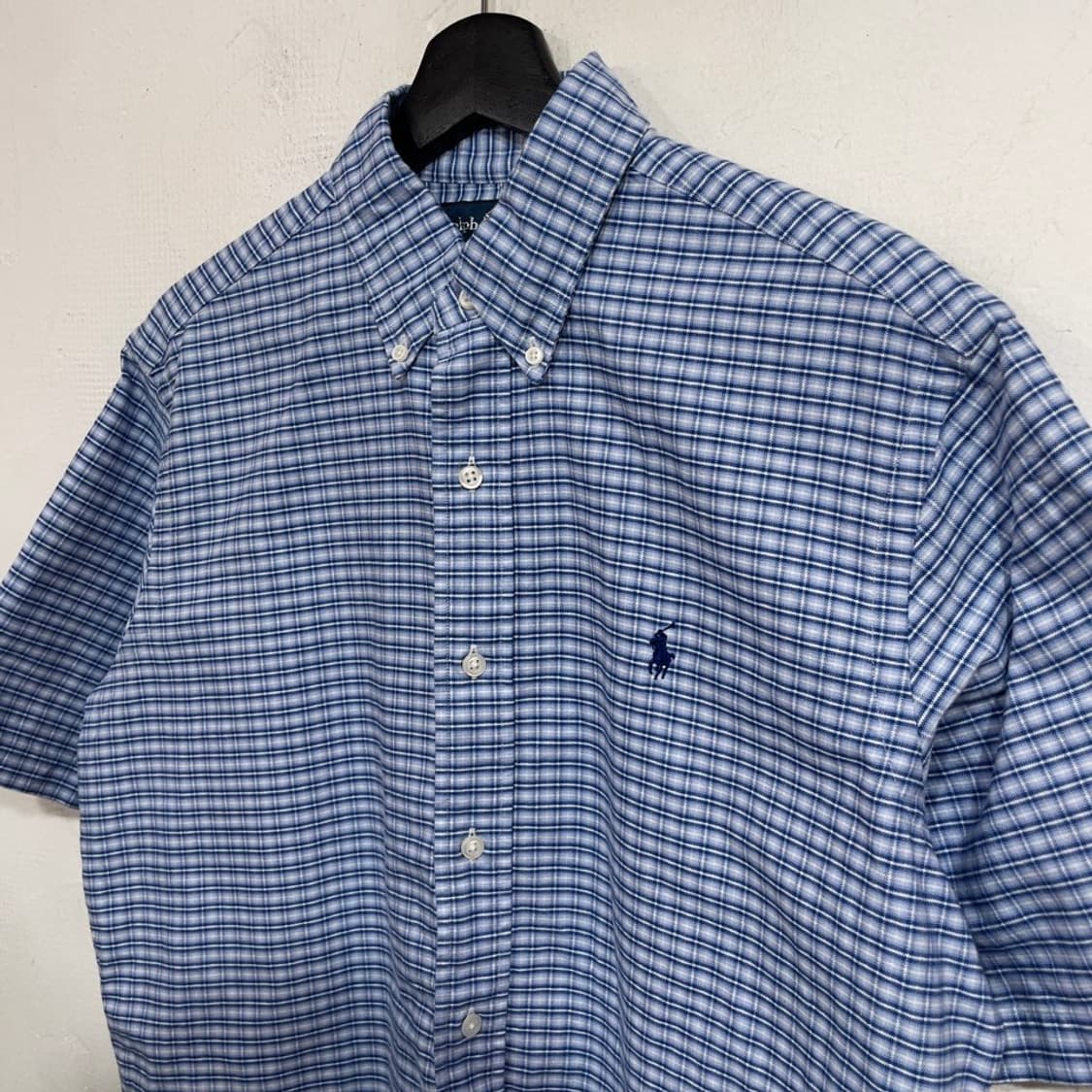 폴로 랄프로렌 체크 반팔 셔츠 상품이미지4