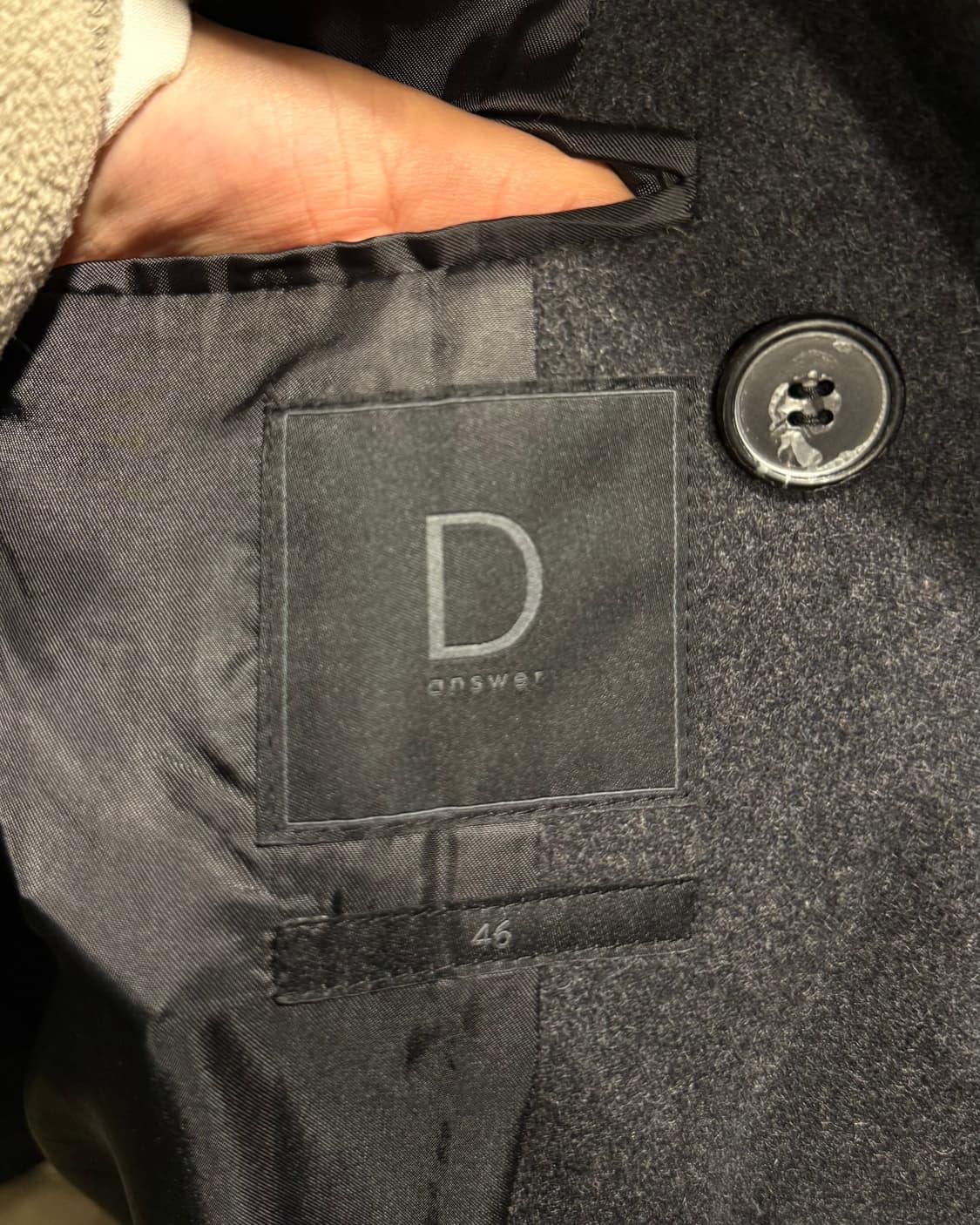 D answer 디앤써 더블 롱코트 상품이미지4