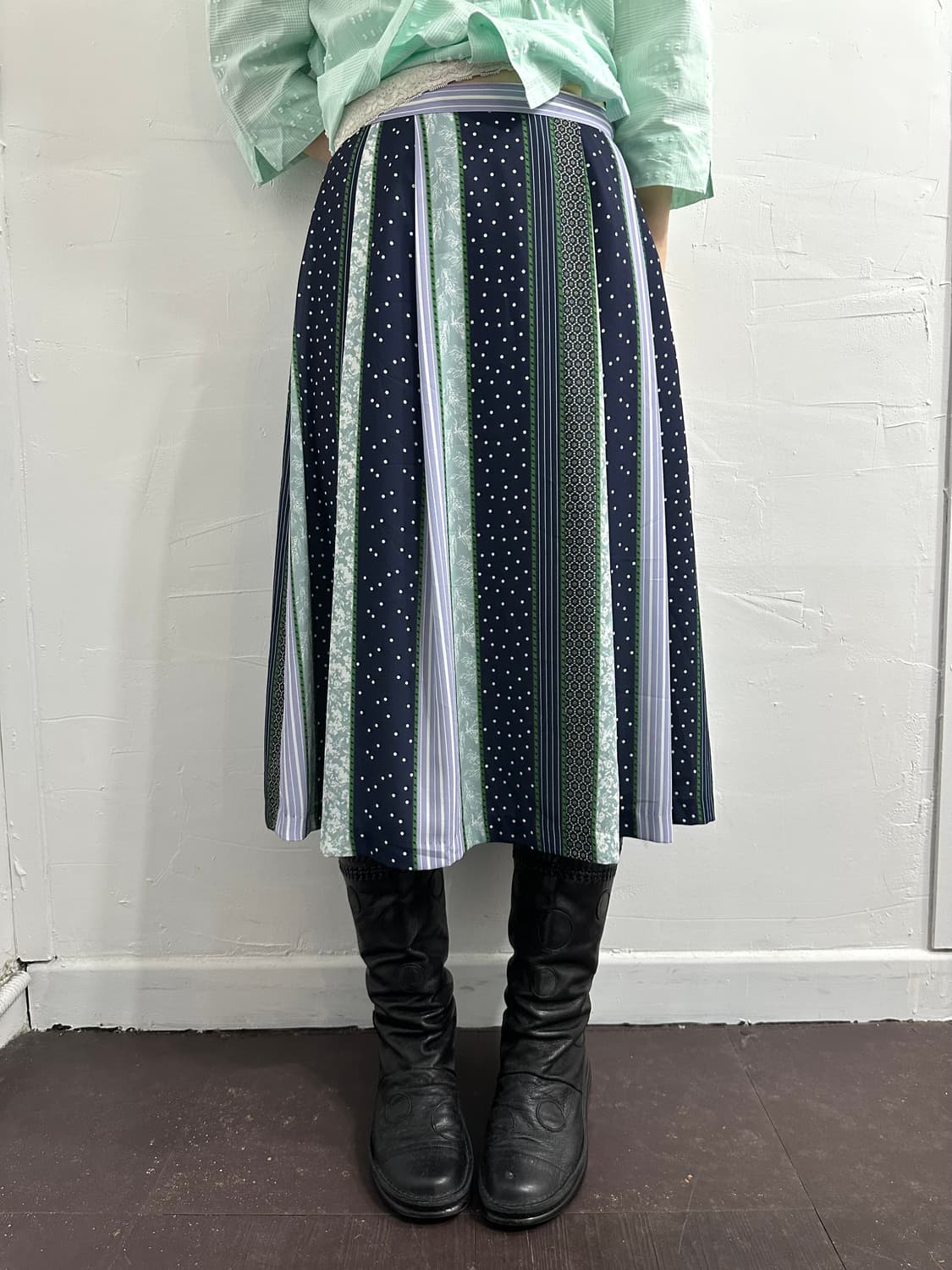 dot enthnic skirt 상품이미지1