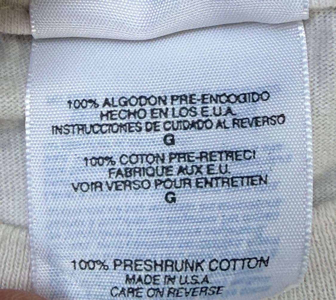 USA🇺🇸 90s hanes 1995 Labor Day 반팔티 XL 상품이미지4
