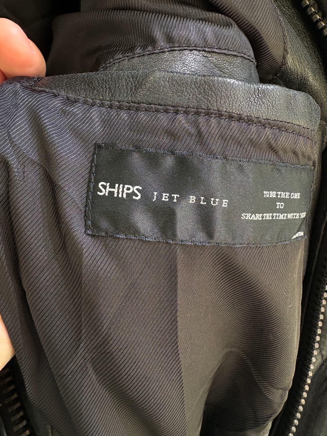 SHIPS 레더패딩 상품이미지6