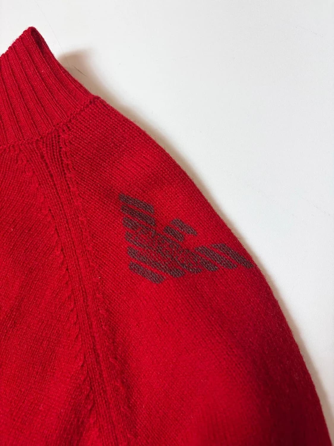 엠포리오 아르마니 사이드 롱 지퍼 울 니트 PN9387 상품이미지5