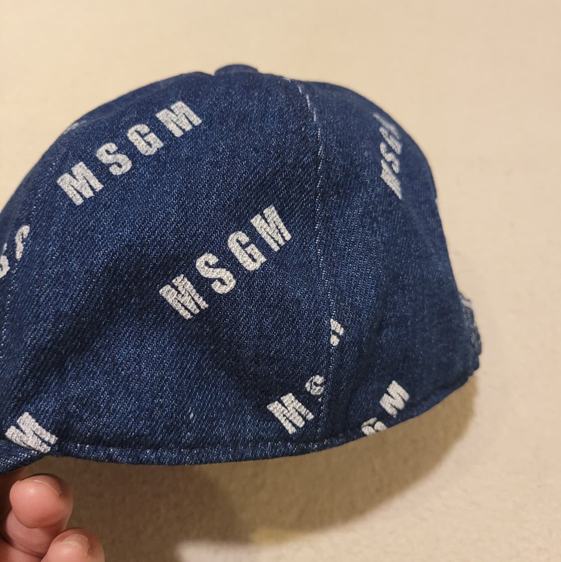 MSGM 데님 로고 볼캡 F 상품이미지3