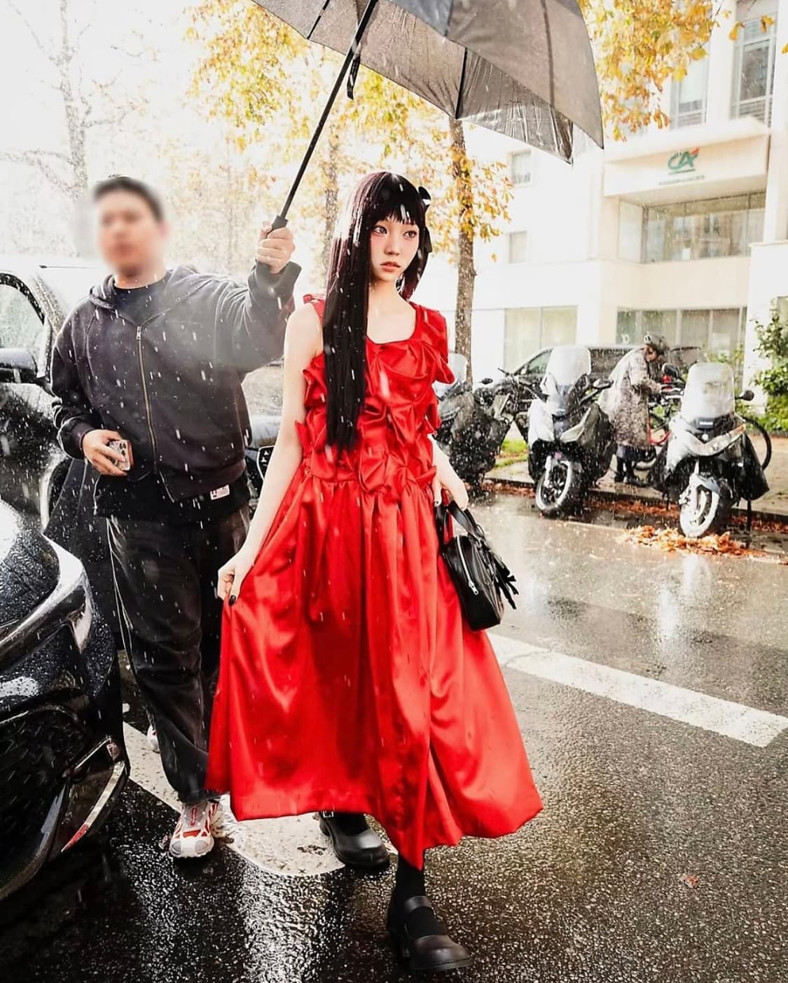 꼼데가르송 걸 참 미니 토트백 상품이미지3