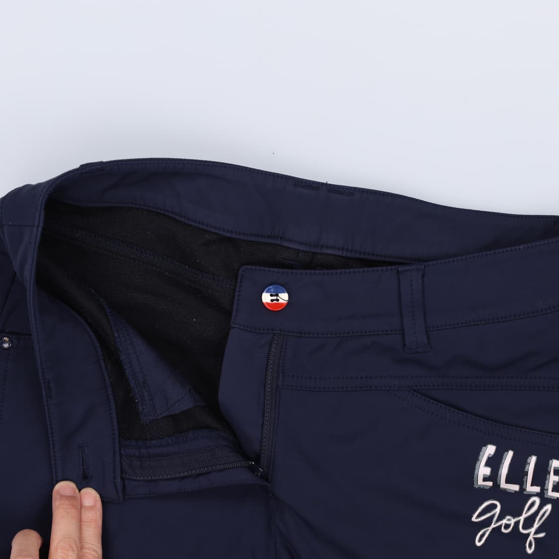 허리단면34 엘르 여성 기모골프팬츠 0213H1 상품이미지3
