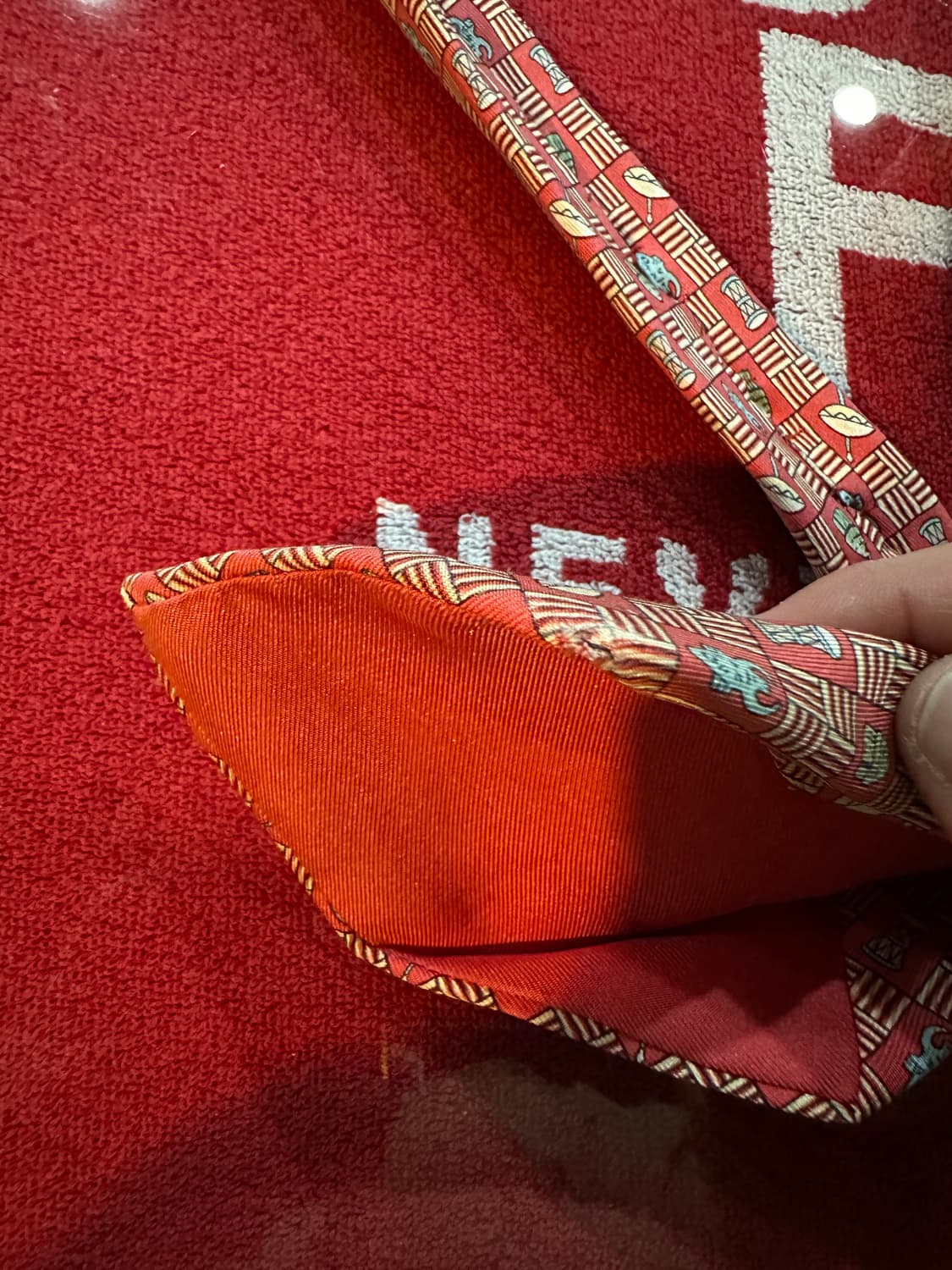 에르메스 실크넥타이 상품이미지6