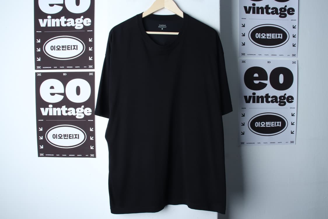 (3XL-4XL) 무신사 스탠다드 반팔 티셔츠 빅사이즈 무지-H33381 상품이미지2