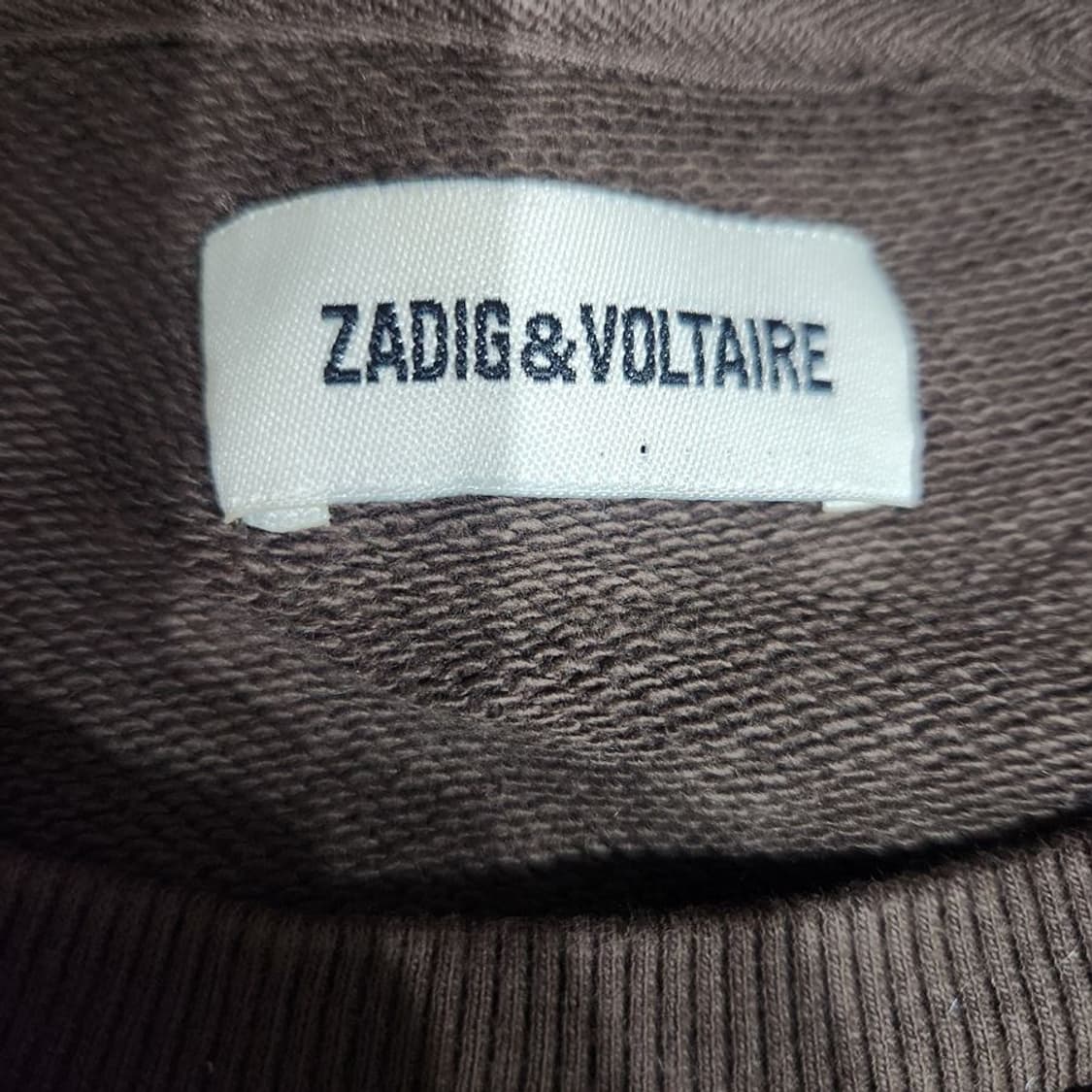 [여S]쟈딕앤볼테르 브라운 스웻 셔츠[Y5C-184] 상품이미지7