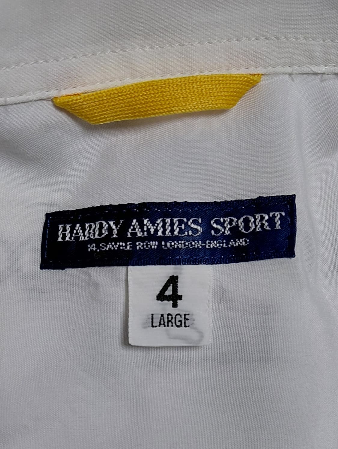 ​[L/실크혼방] HARDY AMIES SPORT 자수 레이온 셔츠 상품이미지7