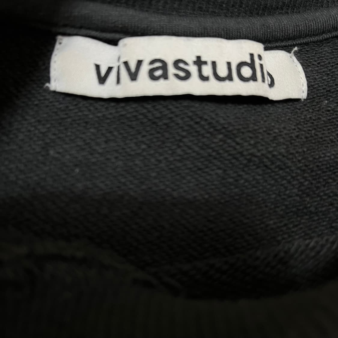 비바스튜디오 플라워 빅로고 코튼 맨투맨 L/100 상품이미지6