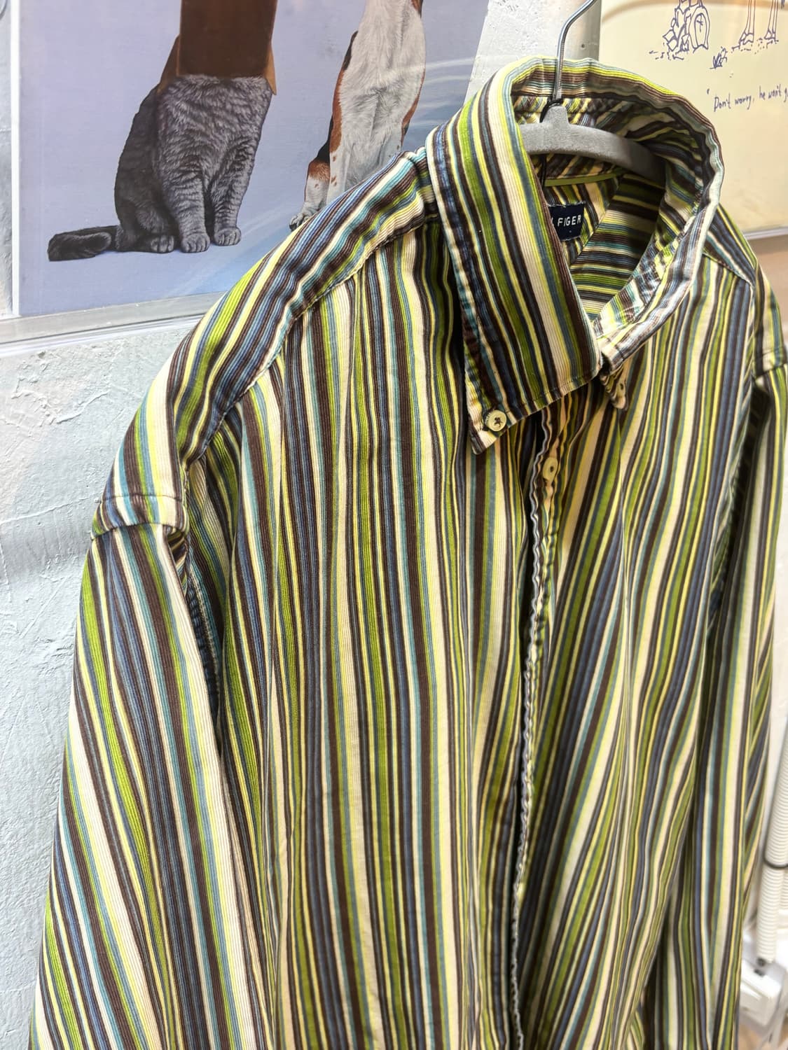 타미힐피거 코듀로이 셔츠 상품이미지5