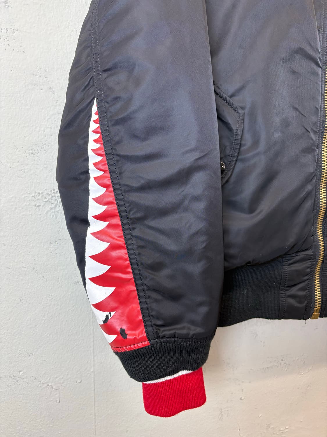 알파인더스트리 리타 MA-1 자켓 블랙 상품이미지5