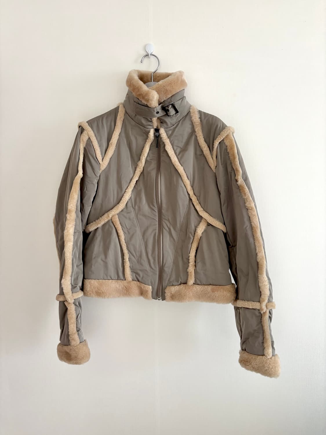 Aquarama 시어링 퍼 라인 자켓 상품이미지1