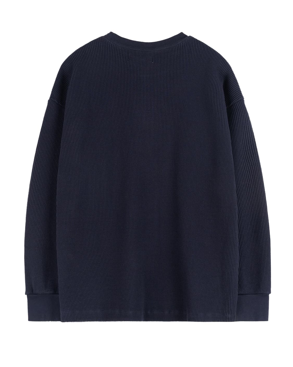 WONDERLAND원더랜드 - WAFFLE L/S (DARK NAVY) 상품이미지4