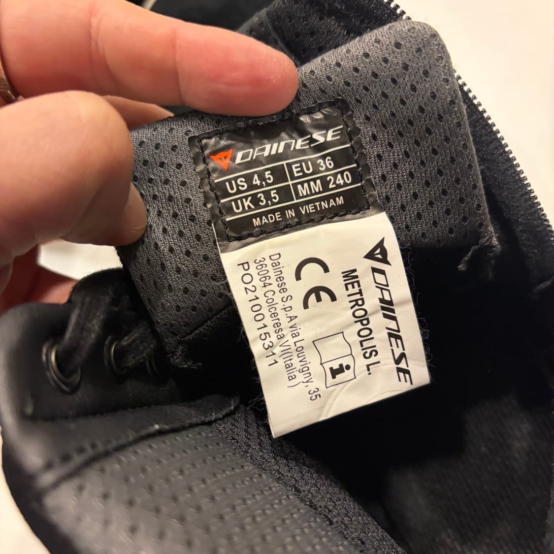 [240] 데이니즈 메트로폴리스 블랙 스니커즈 부츠 상품이미지4