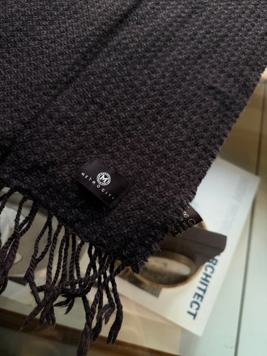 메트로시티 램스울 머플러 상품이미지3