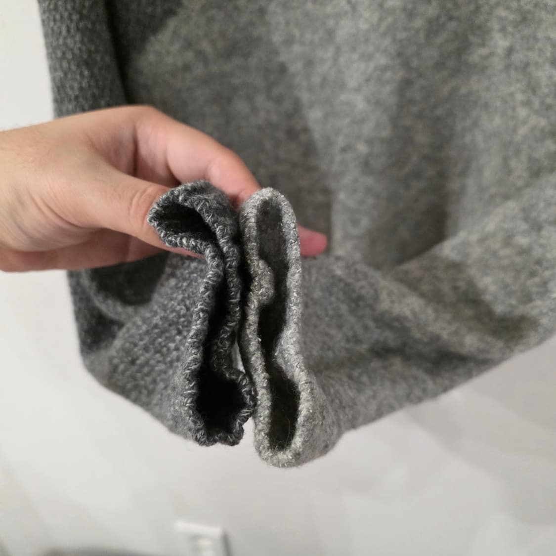 솔리드옴므 여성 배색 니트 상품이미지4