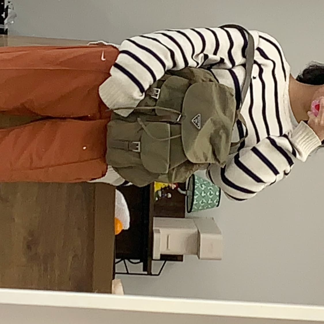 정품 빈티지 프라다 백팩 상품이미지2