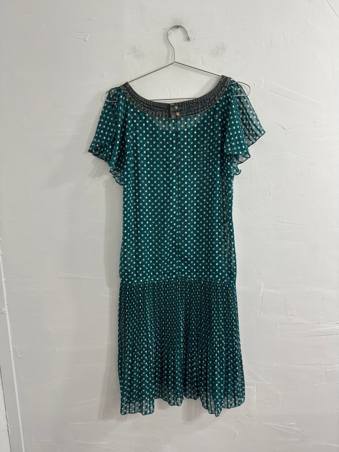 design seethrough dot dress 상품이미지5