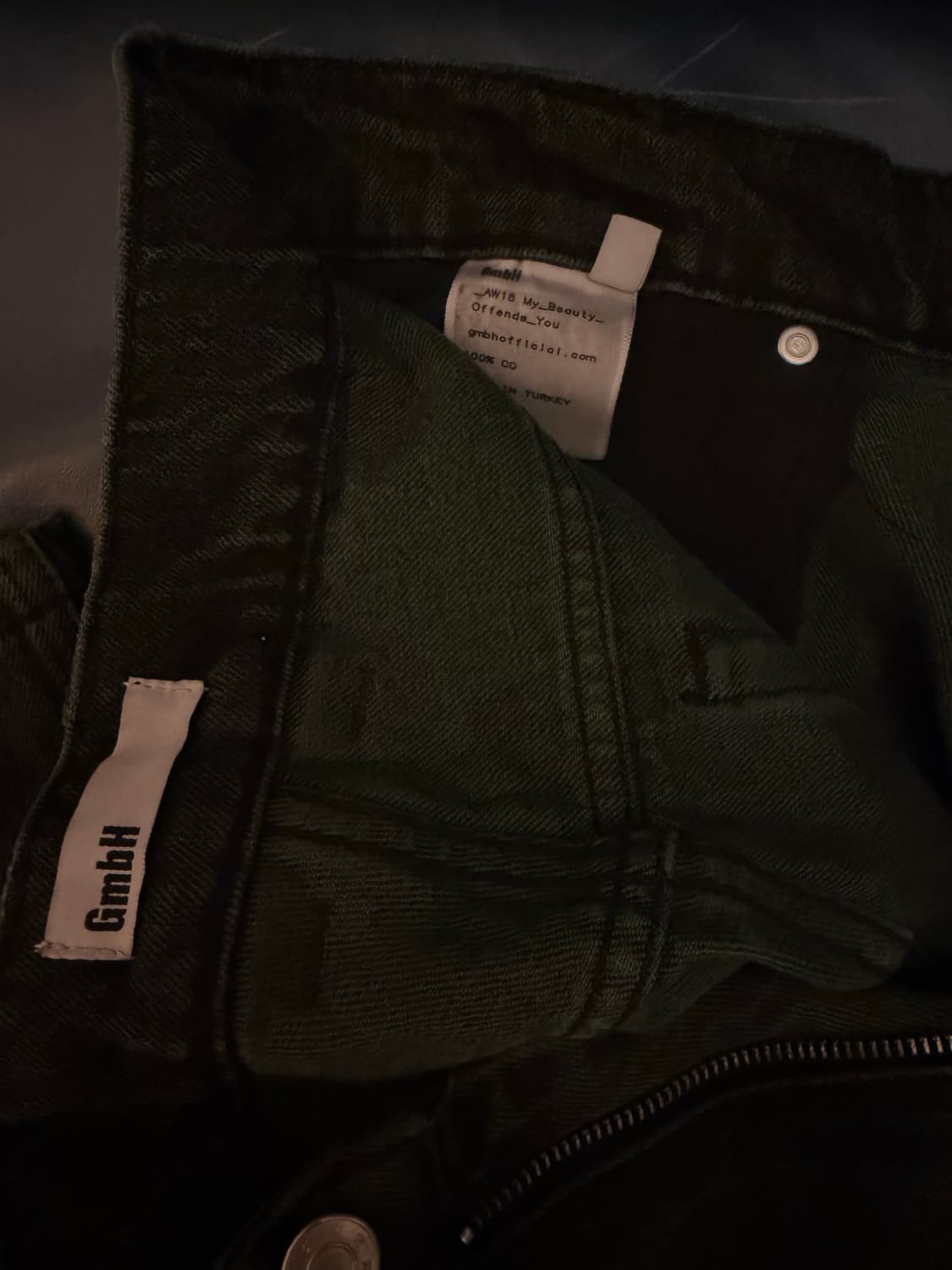 AW18 GmbH 데님바지 Green Jeans 상품이미지5