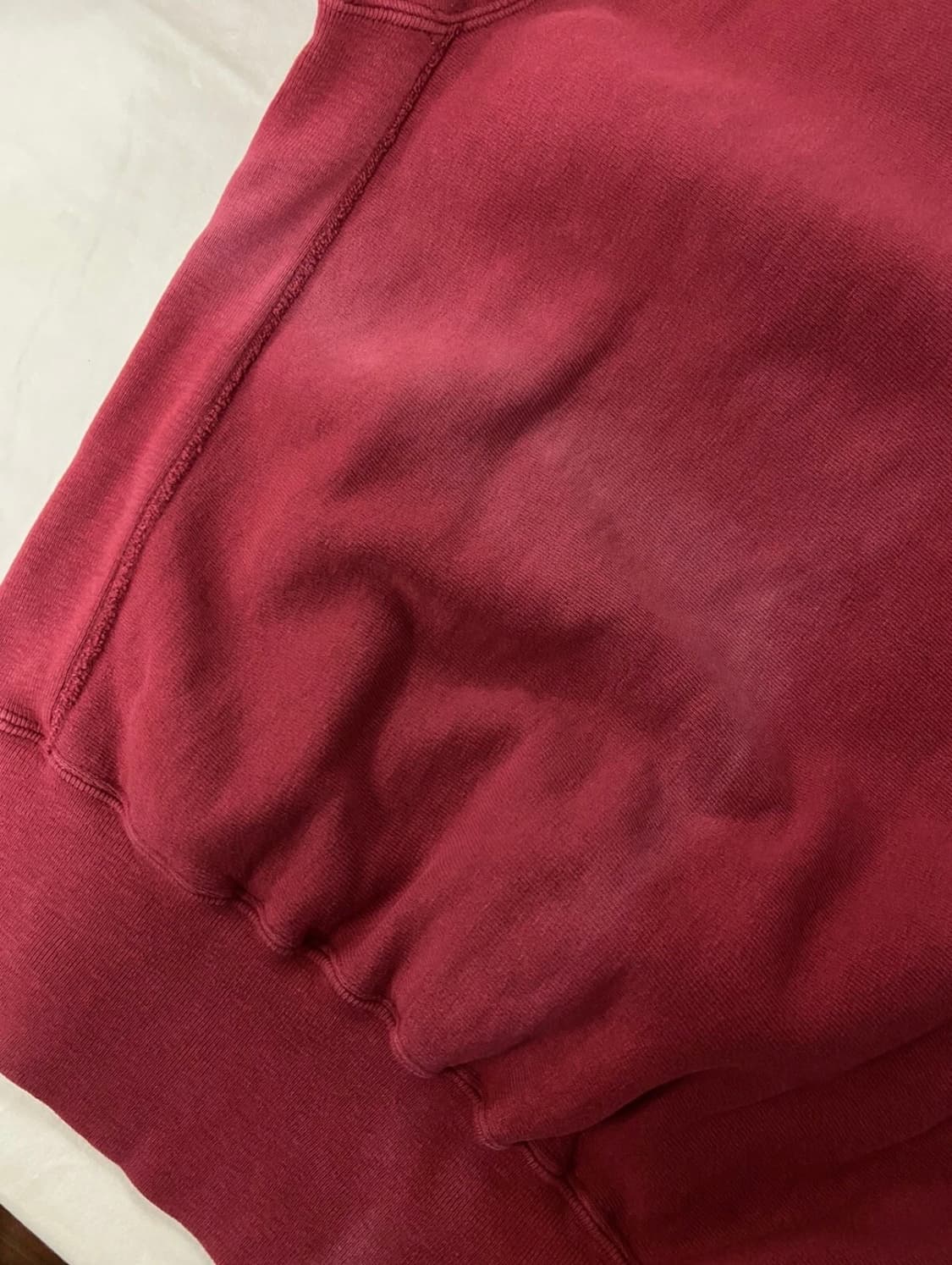 Vintage 90s 챔피온 리버스위브 스웻셔츠 L  핑크 상품이미지4