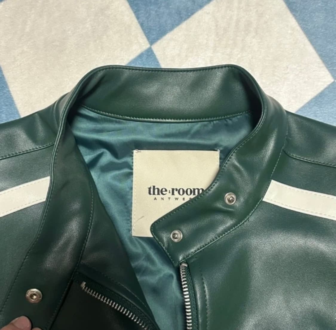 The room 레더 자켓  상품이미지2
