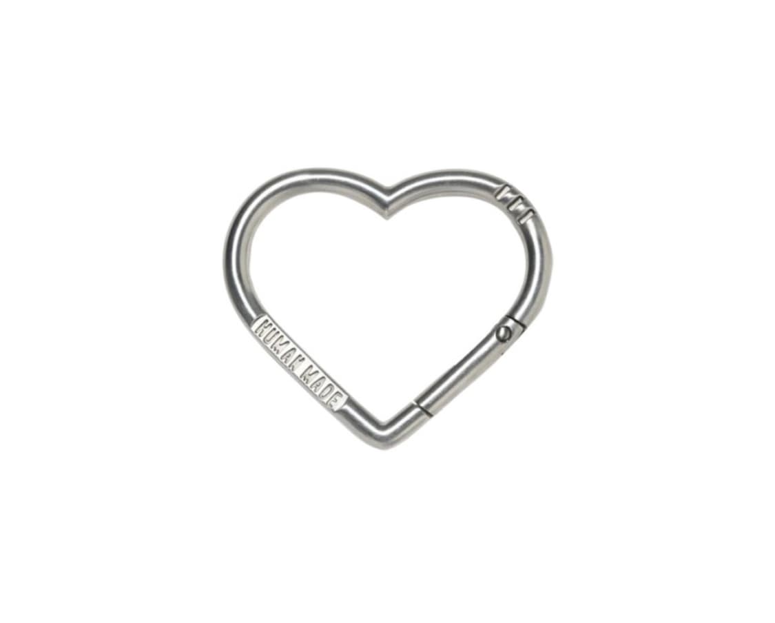 휴먼메이드 하트 카라비너 실버 상품이미지1