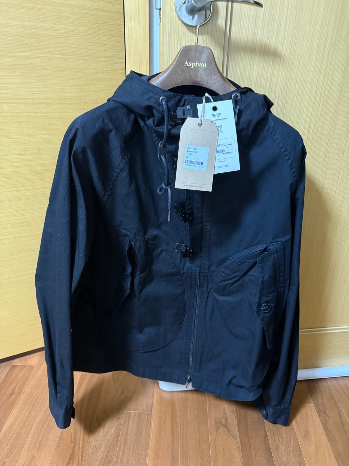 이스트로그 덱파카 블랙 XL사이즈 새상품  상품이미지1