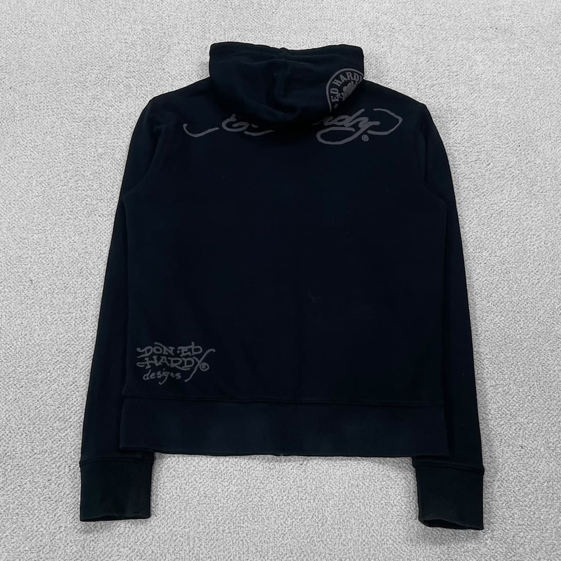 에드하디 Ed Hardy 리버시블 패턴 후드집업 상품이미지3