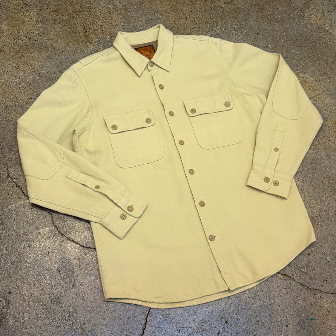 90s 미국 빈티지 에디바우어 헤비코튼 헌팅 셔츠 상품이미지2