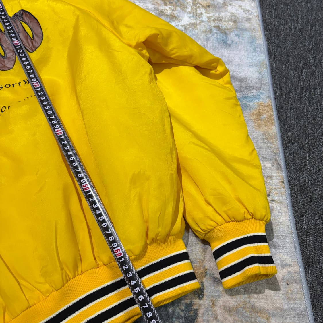 Butwin USA 빈티지 봄버 바시티 자켓 상품이미지7