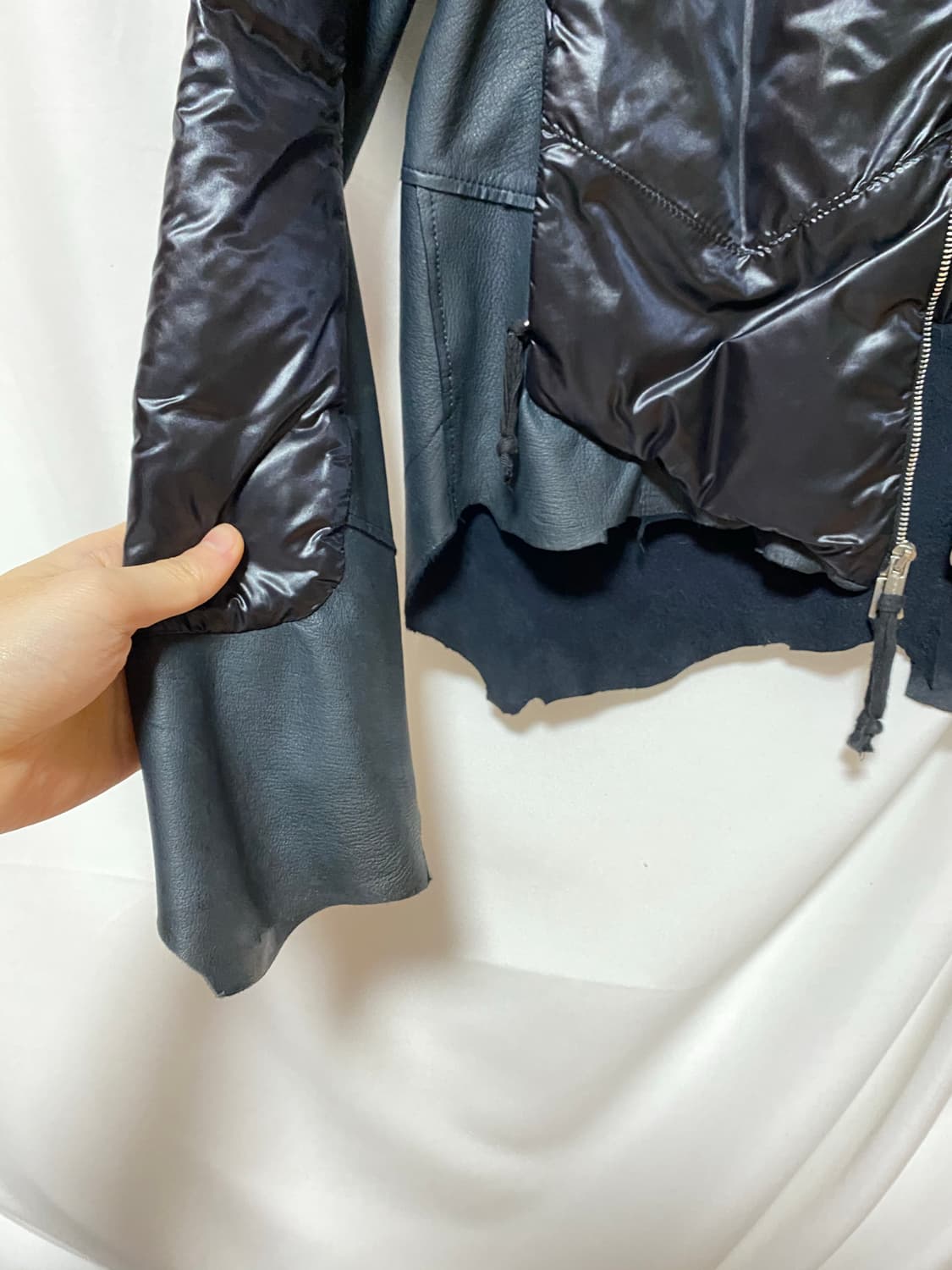 타카히로 미야시타 더 솔로이스트 12aw 사슴가죽 패딩 상품이미지9