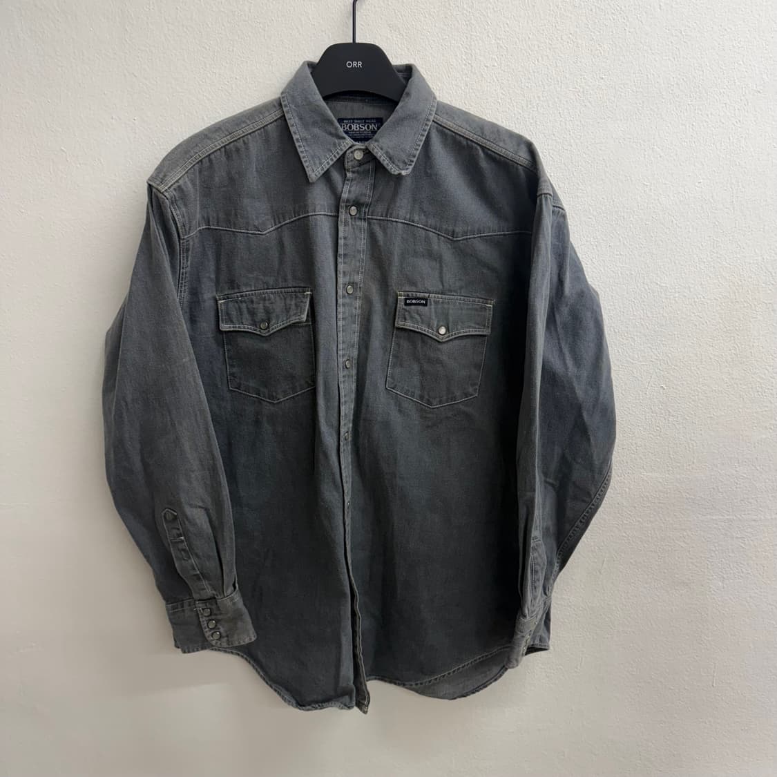 BOBSON 웨스턴 데님 셔츠 (L) 상품이미지1