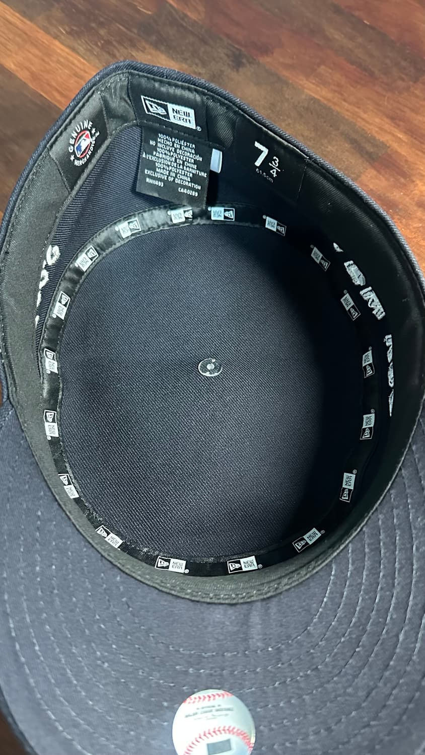 뉴에라 MLB 뉴욕 양키스 필박스 시리즈 볼캡 네이비 상품이미지5