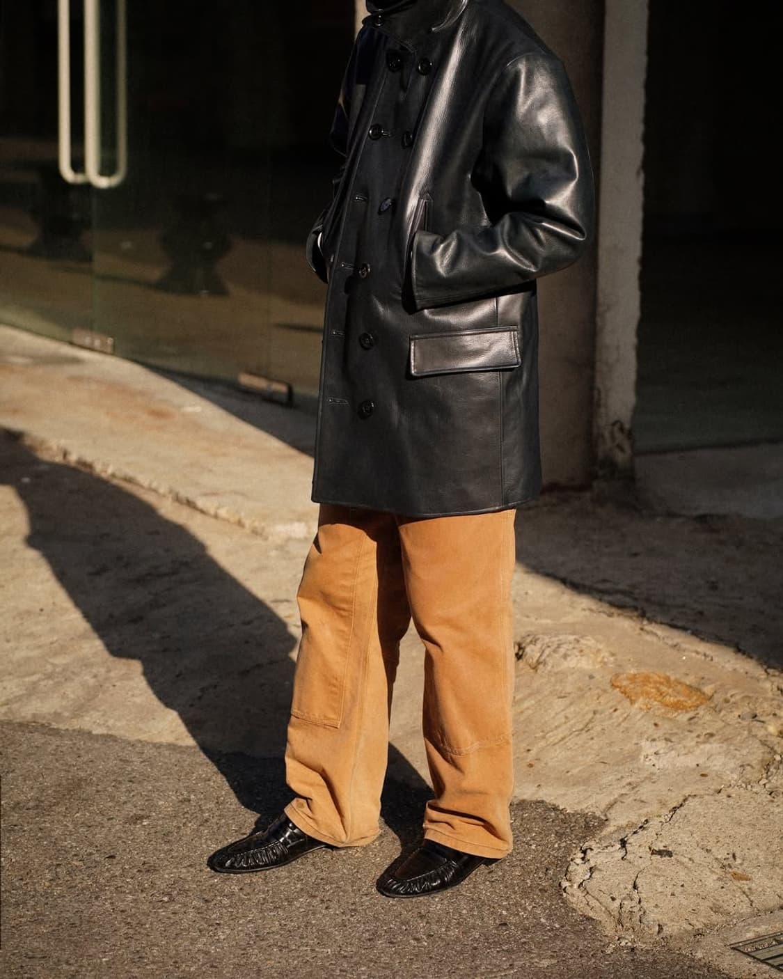 25aw L.MCLAGAN 13-BUTTON peacoat 상품이미지8