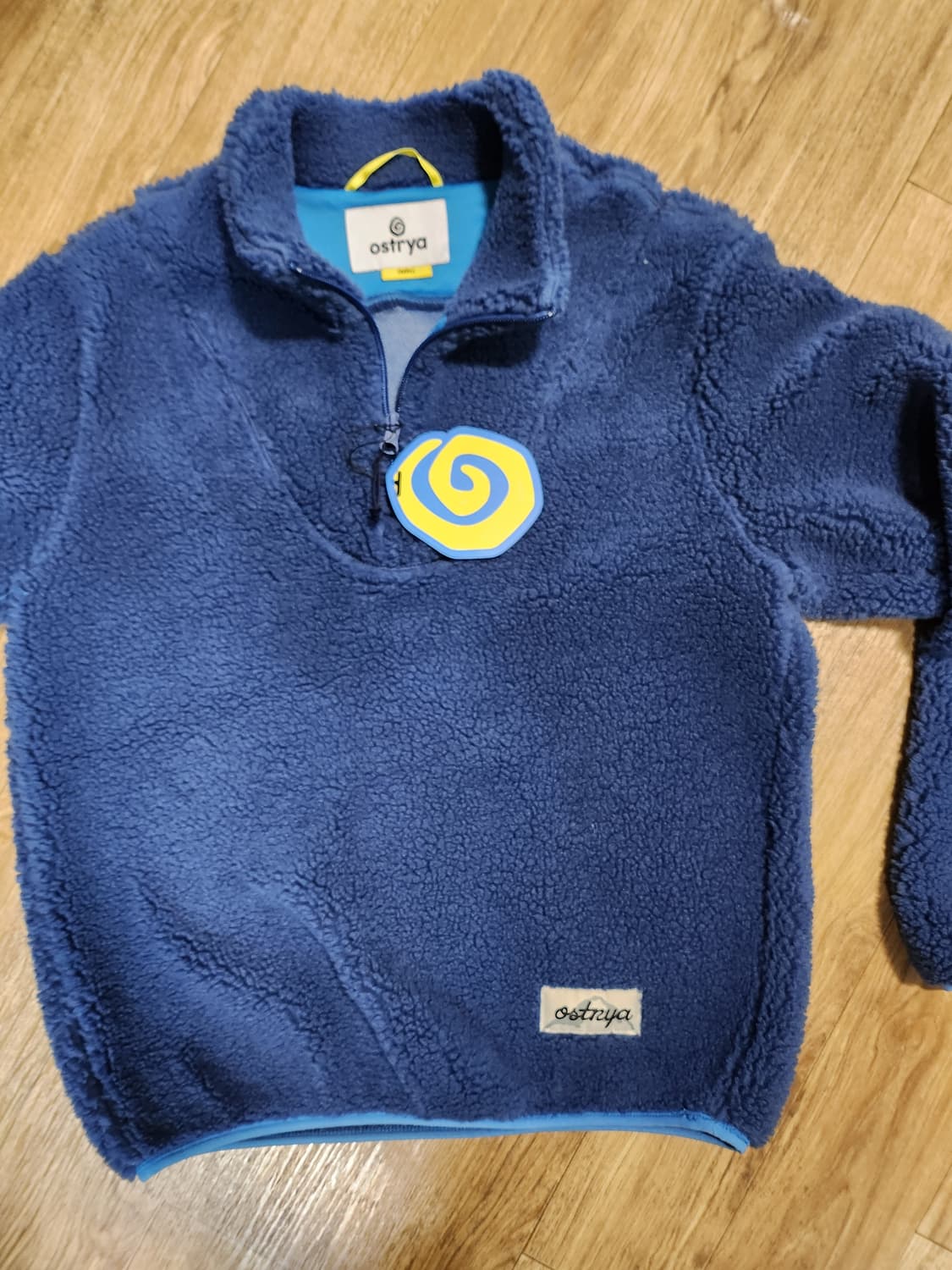 오스트리야 Bluebird Shearling Fleece Navy 상품이미지1