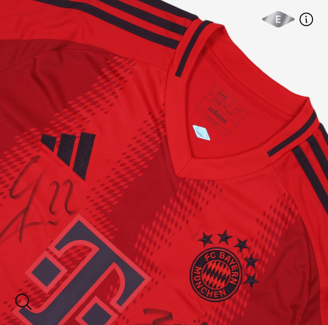 뮌헨 선수단 친필사인 바이에른 뮌헨 24-25 홈 유니폼 상품이미지3