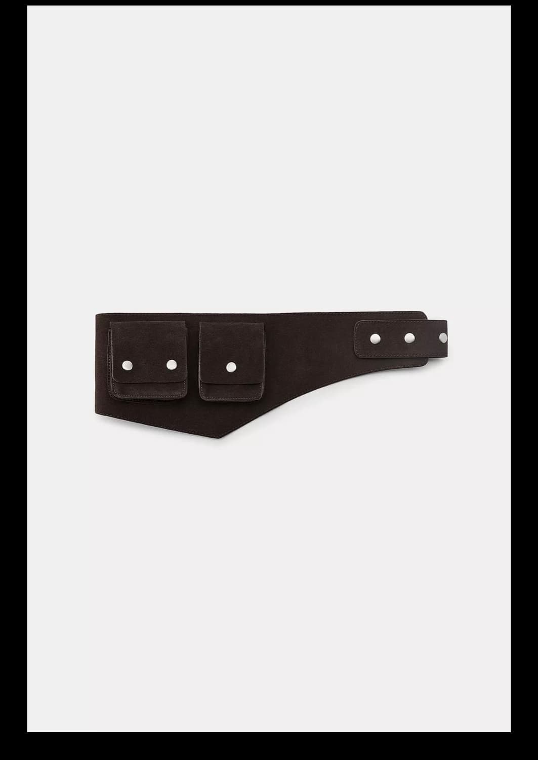 자라 포켓 가죽 거들 벨트 80 상품이미지3