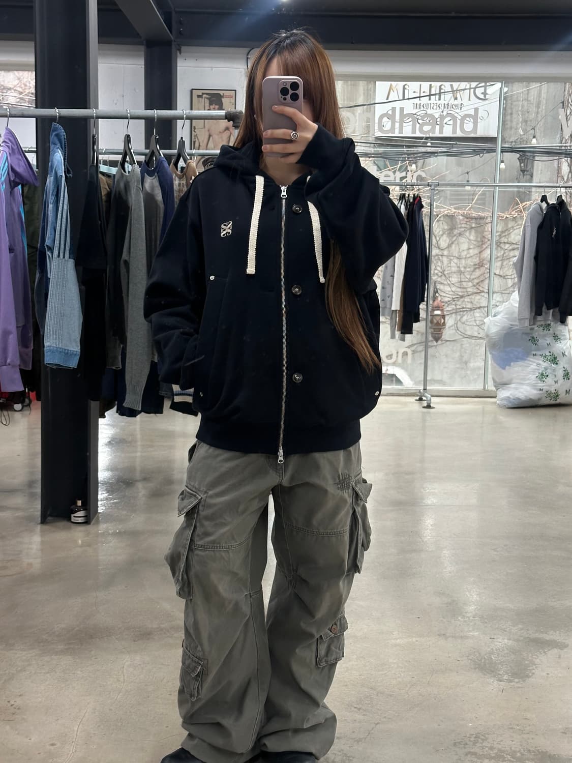 세터 테오 코튼 올데이 클래식투웨이 후드집업 상품이미지4