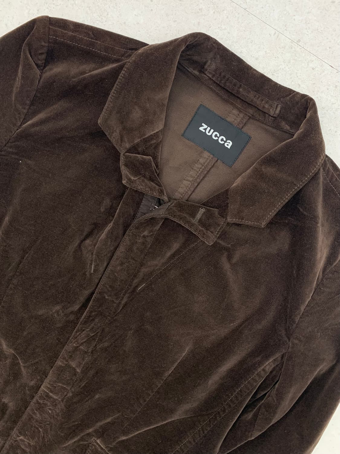 Zucca 주카 벨벳 자켓 상품이미지4