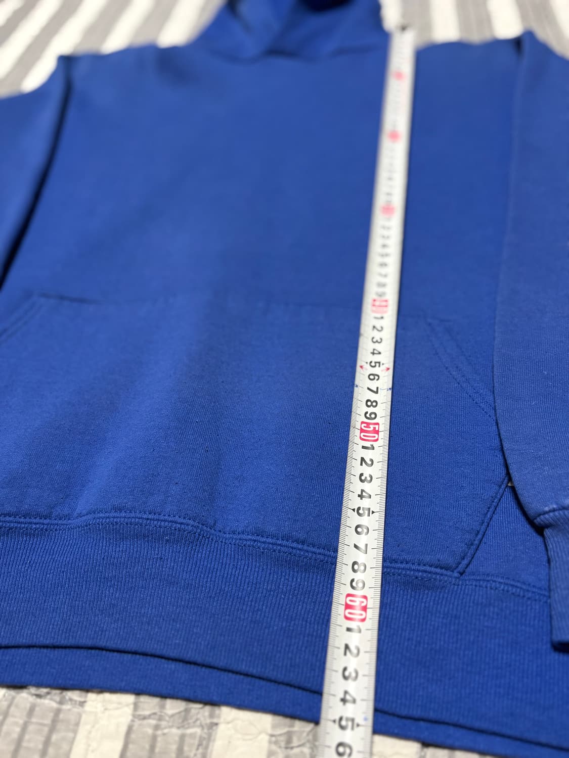 90s 빈티지 러셀 후드 블루 컬러 XL 초레어 상품이미지5